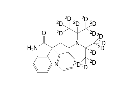 4-[bis(1,1,1,2,3,3,3-heptadeuteriopropan-2-yl)amino]-2-phenyl-2-(2-pyridinyl)butanamide