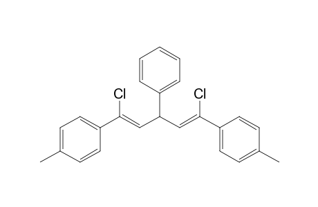 1,5-Dichloro-1,5-di(4-methylphenyl)-3-phenylpenta-1,4-diene