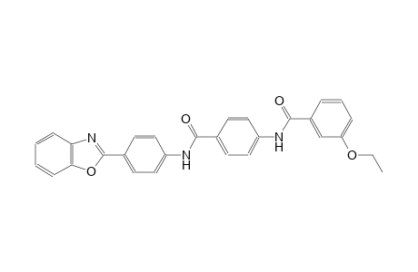 N-(4-{[4-(1,3-benzoxazol-2-yl)anilino]carbonyl}phenyl)-3-ethoxybenzamide