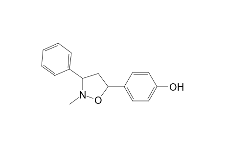 (3RS,5SR)-2-Methyl-3-phenyl-5-(4-hydroxy)-phenylisoxazolidine