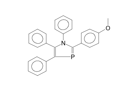 1,4,5-TRIPHENYL-2-PARA-METHOXYPHENYL-1,3-AZAPHOSPHOLE