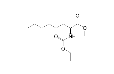 Methyl (2S)-2-(ethoxycarbonylamino)octanoate