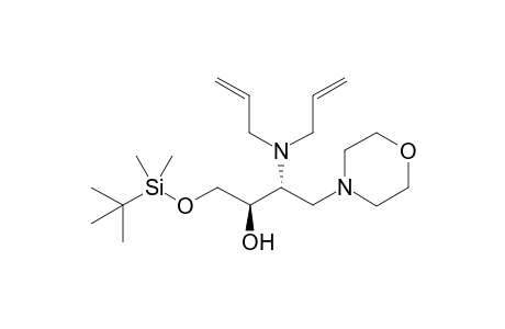 (2R,3R)-1-[tert-butyl(dimethyl)silyl]oxy-3-(diallylamino)-4-morpholino-butan-2-ol