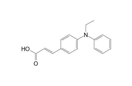 2-Propenoic acid, 3-[4-(ethylphenylamino)phenyl]-