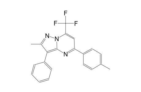 2-methyl-5-(4-methylphenyl)-3-phenyl-7-(trifluoromethyl)pyrazolo[1,5-a]pyrimidine