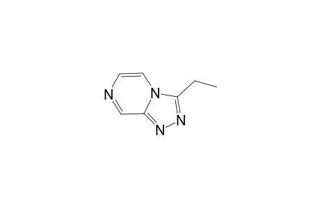 s-Triazolo[4,3-a]pyrazine, 3-ethyl-