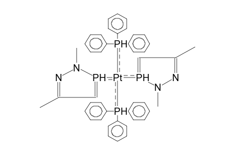 BIS(2,5-DIMETHYL-1,2,3-DIAZOPHOSPHOLE)BIS(TRIPHENYLPHOSPHINE)PLATINA