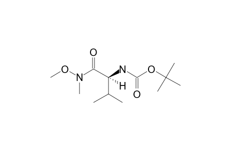 N-(tert-Butoxycarbonyl)-L-valine N'-methoxy-N'-methylamide