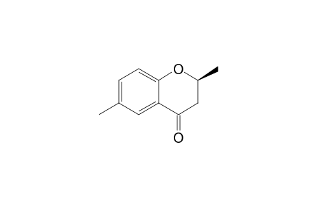 (2S)-2,6-dimethyl-2,3-dihydrochromen-4-one