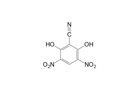 2,6-dihydroxy-3,5-dinitrobenzonitrile