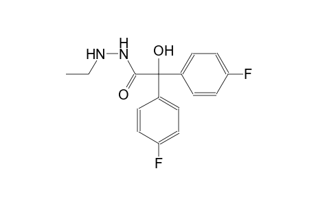 N'-ethyl-2,2-bis(4-fluorophenyl)-2-hydroxyacetohydrazide