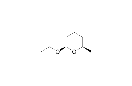 2H-Pyran, 2-ethoxytetrahydro-6-methyl-, cis-