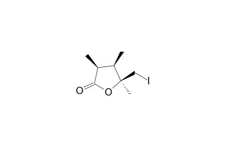 (3S,4R,5S)-5-(iodanylmethyl)-3,4,5-trimethyl-oxolan-2-one