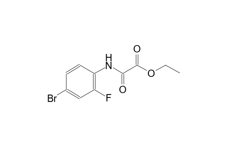 acetic acid, [(4-bromo-2-fluorophenyl)amino]oxo-, ethyl ester