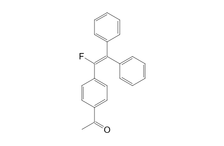 1-FLUORO-1-(4-ACETYLPHENYL)-2,2-DIPHENYLETHENE