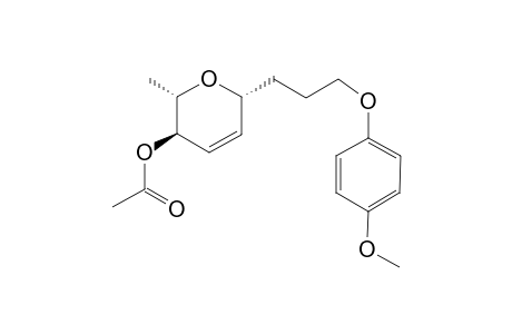 1-C-(4-O-ACETYL-2,3,6-TRIDEOXY-BETA-L-ERYTHRO-HEX-2-EN-PYRANOSYL)-3-(4'-METHOXYPHENOXY)-PROPANE