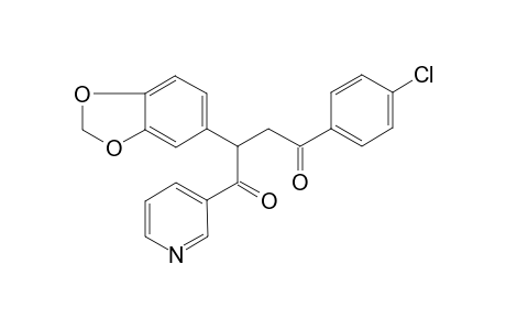 Butane-1,4-dione, 1-(4-chlorophenyl)-3-(3,4-methylenedioxyphenyl)-1-(3-pyridyl)-