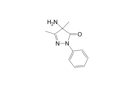 3H-Pyrazol-3-one, 4-amino-2,4-dihydro-4,5-dimethyl-2-phenyl-