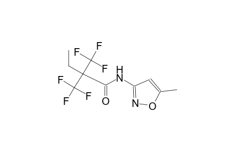 N-(5-methyl-3-isoxazolyl)-2,2-bis(trifluoromethyl)butanamide