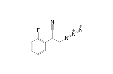 3-Azido-2-(2-fluorophenyl)propanenitrile