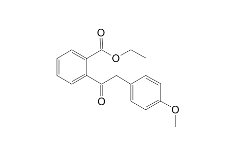 Ethyl 2-(2-(4-methoxyphenyl)acetyl)benzoate