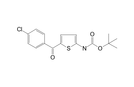 N-[5-(4-chlorobenzoyl)-2-thienyl]carbamic acid tert-butyl ester
