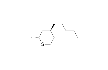 (2R,4S)-2-methyl-4-pentyl-tetrahydrothiopyran