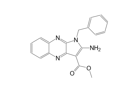 1H-pyrrolo[2,3-b]quinoxaline-3-carboxylic acid, 2-amino-1-(phenylmethyl)-, methyl ester