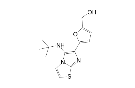 N-tert-Butyl-6-(5-hydroxymethylfuran-2-yl)imidazo[2,1-b]thiazol-5-amine