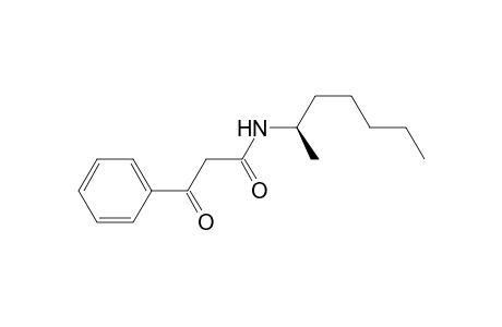 (R)-(-)-N-(1-Methylhexyl)-3-oxo-3-phenylpropionamide