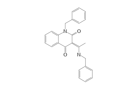 1-(benzyl)-3-[1-(benzylamino)ethylidene]quinoline-2,4-quinone