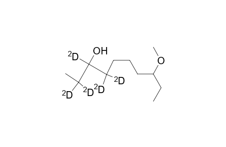 8-Hydroxy-3-methoxy-7,7,8,9.9-pentadeutero-decane