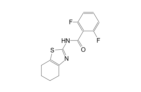 2,6-difluoro-N-(4,5,6,7-tetrahydro-1,3-benzothiazol-2-yl)benzamide