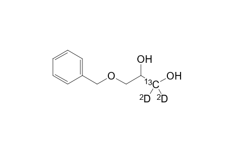 [1-13C,2H2]-3-Benzyloxy-2-hydroxypropanol