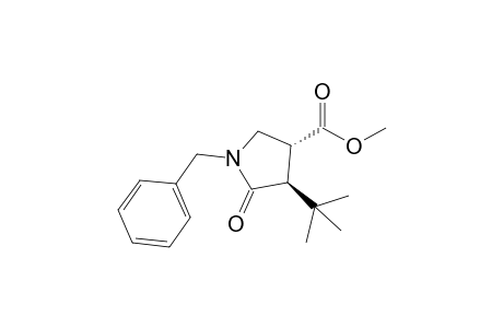 (3R,4S)-1-benzyl-4-tert-butyl-5-keto-pyrrolidine-3-carboxylic acid methyl ester