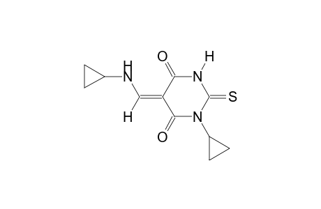 (5E)-1-cyclopropyl-5-[(cyclopropylamino)methylene]-2-thioxodihydro-4,6(1H,5H)-pyrimidinedione