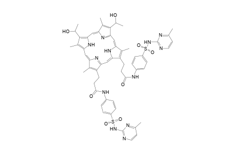 Hematoporphyrin phenylsulphamerazine dev