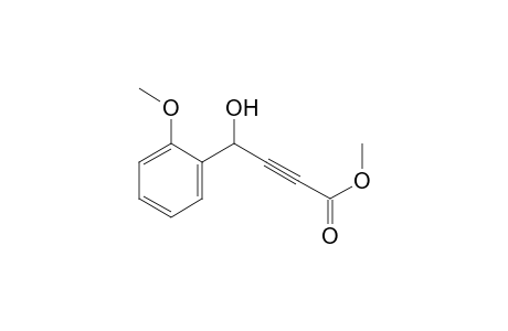 Methyl 4-hydroxy-4-(2-methoxyphenyl)but-2-ynoate
