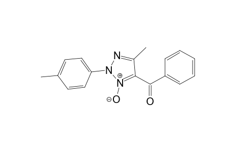 5-Benzoyl-4-methyl-2-( 4'-methylphenyl)-1,2,3-triazole-1-oxide