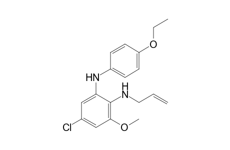 2-Allylamino-5-chloro-4-ethoxy-3-methoxydiphenylamine