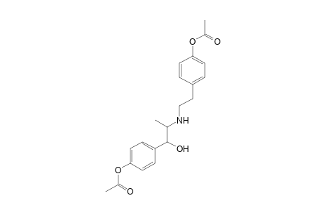p-HYDROXY-alpha-{1-[(p-HYDROXYPHENETHYL)AMINO]ETHYL}BENZYL ALCOHOL, p,p'-DIACETATE
