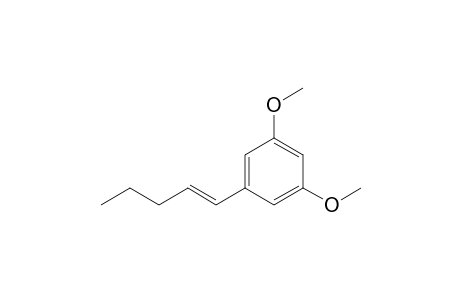 1,3-Dimethoxy-5-[(E)-pent-1-enyl]benzene