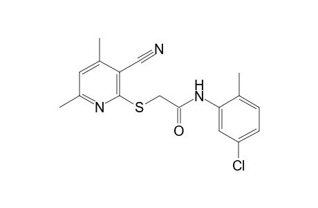 Acetamide, N-(5-chloro-2-methylphenyl)-2-[(3-cyano-4,6-dimethyl-2-pyridinyl)thio]-