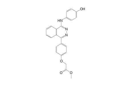 methyl {4-[4-(4-hydroxyanilino)-1-phthalazinyl]phenoxy}acetate