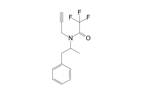 2,2,2-trifluoro-N-(1-methyl-2-phenyl-ethyl)-N-prop-2-ynyl-acetamide