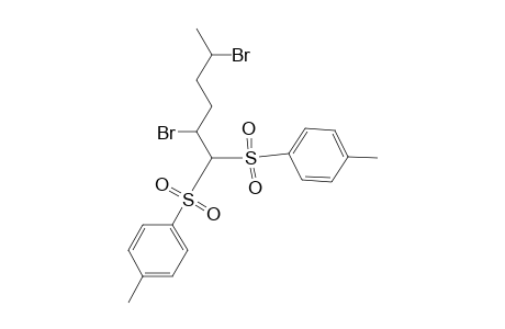 Benzene, 1,1'-[(2,5-dibromo-1,6-hexanediyl)bis(sulfonyl)]bis[4-methyl-