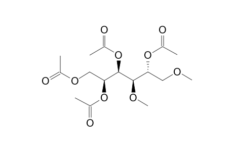 1,2,3,5-Tetra-O-acetyl-4,6-di-O-methylglucitol