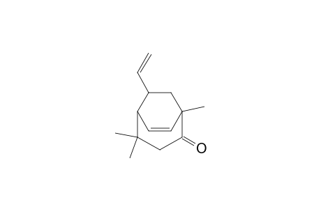 1,4,4-trimethyl-9-endo-vinylbicyclo[3.2.2]non-6-en-2-one