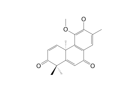 12-Hydroxy-11-methoxy-13-methylpodocarpa-1,5,8,11,13-pentaene-3,7-dione