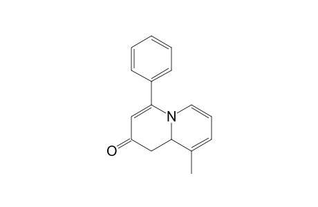 2H-Quinolizin-2-one, 1,9a-dihydro-9-methyl-4-phenyl-
